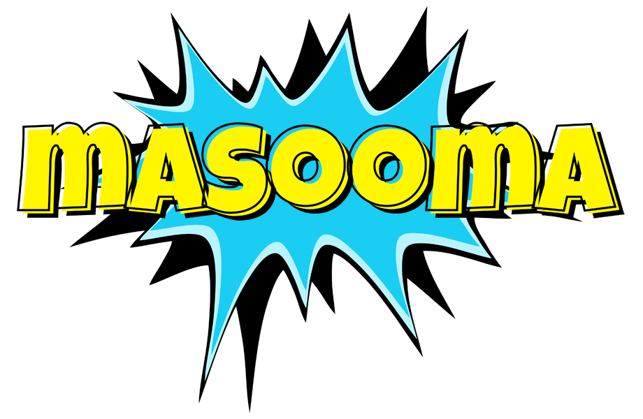 Masooma amazing logo