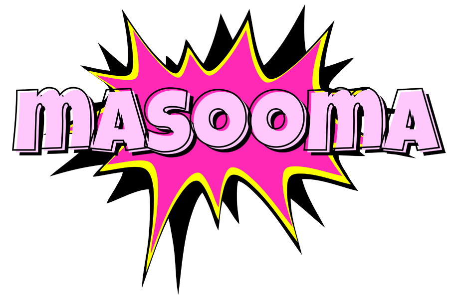 Masooma badabing logo
