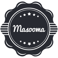 Masooma badge logo