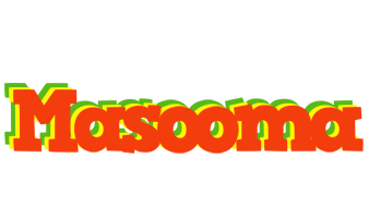 Masooma bbq logo