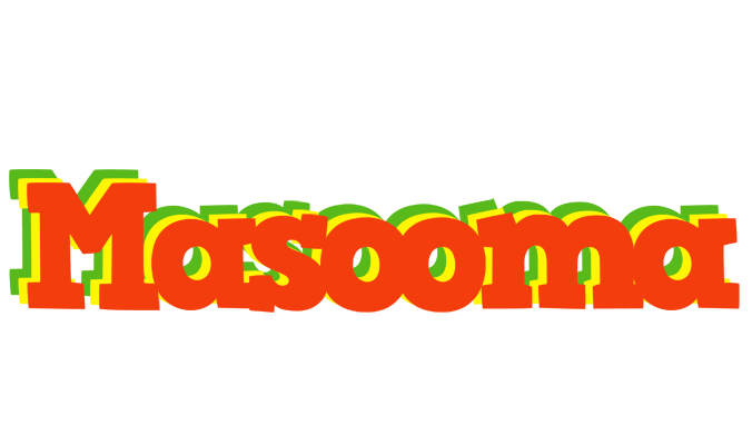 Masooma bbq logo