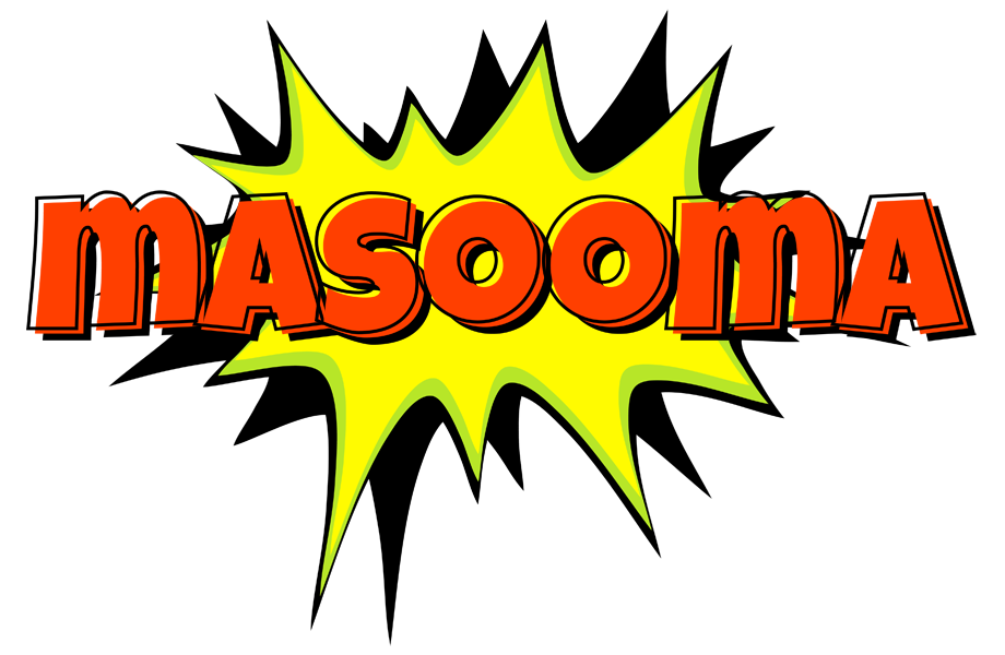 Masooma bigfoot logo