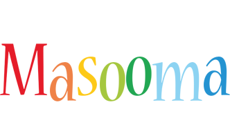 Masooma birthday logo