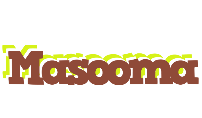Masooma caffeebar logo