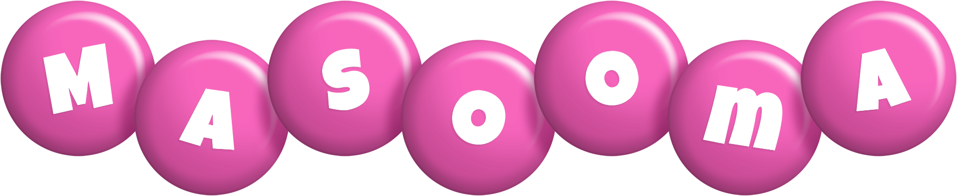 Masooma candy-pink logo