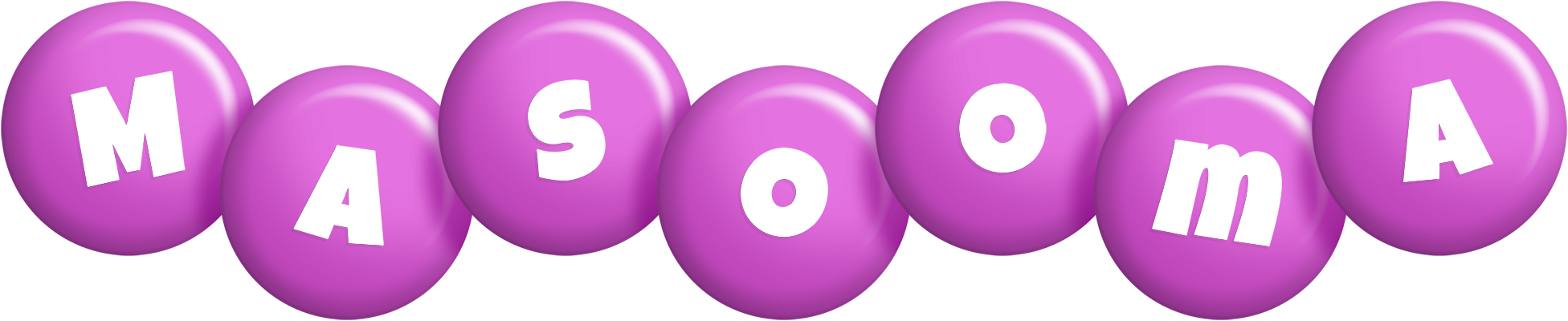 Masooma candy-purple logo
