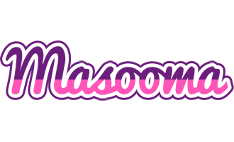 Masooma cheerful logo