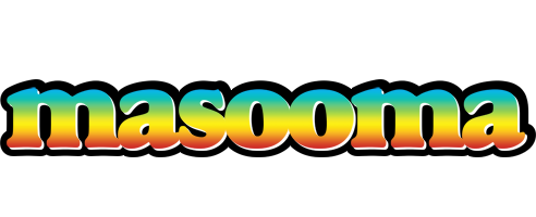 Masooma color logo