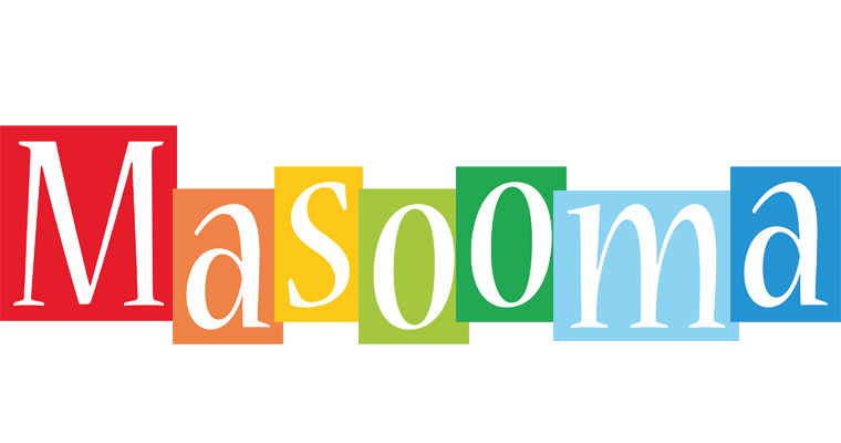 Masooma colors logo