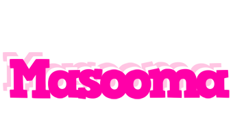 Masooma dancing logo