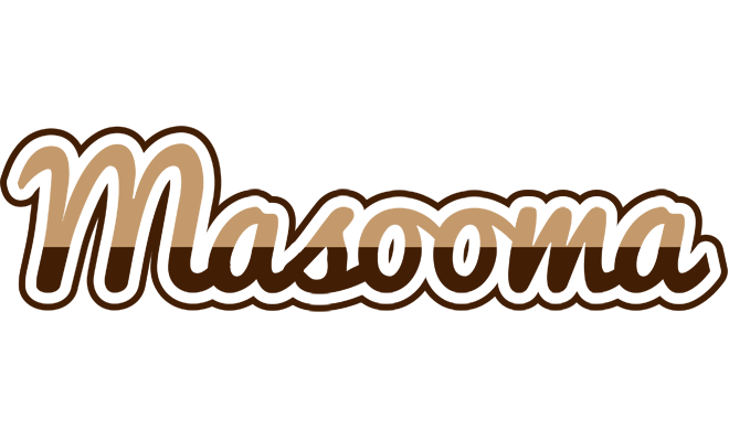 Masooma exclusive logo