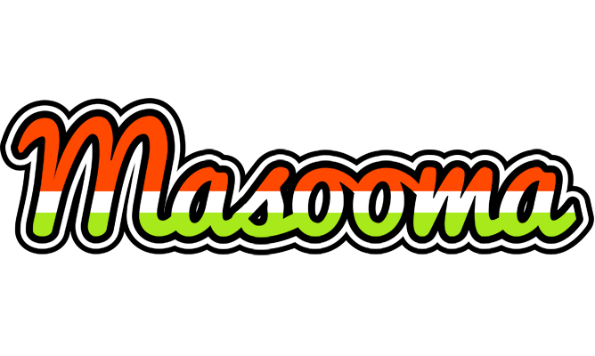Masooma exotic logo