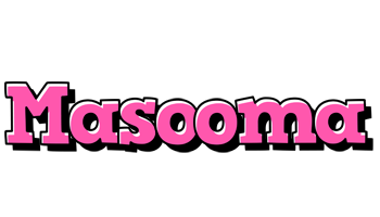 Masooma girlish logo