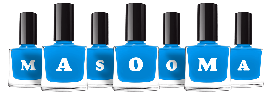 Masooma glossy logo