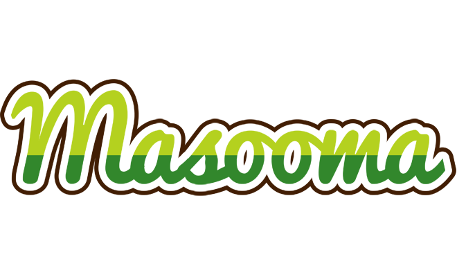 Masooma golfing logo