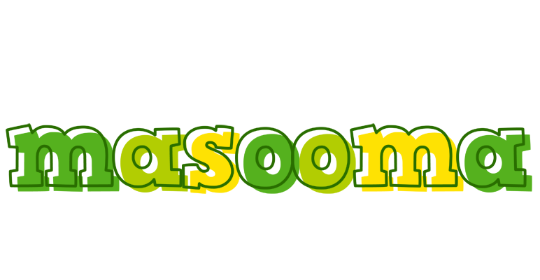 Masooma juice logo