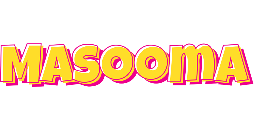 Masooma kaboom logo