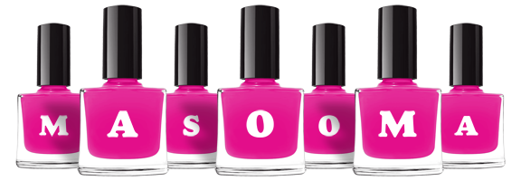 Masooma nails logo