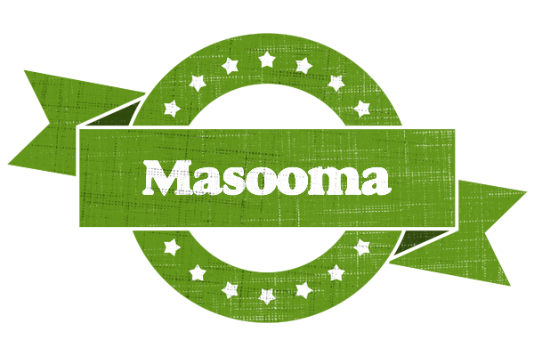 Masooma natural logo