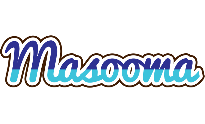 Masooma raining logo