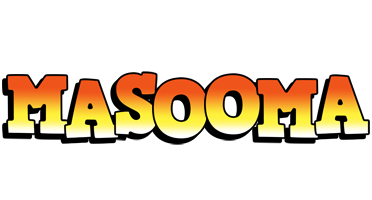 Masooma sunset logo