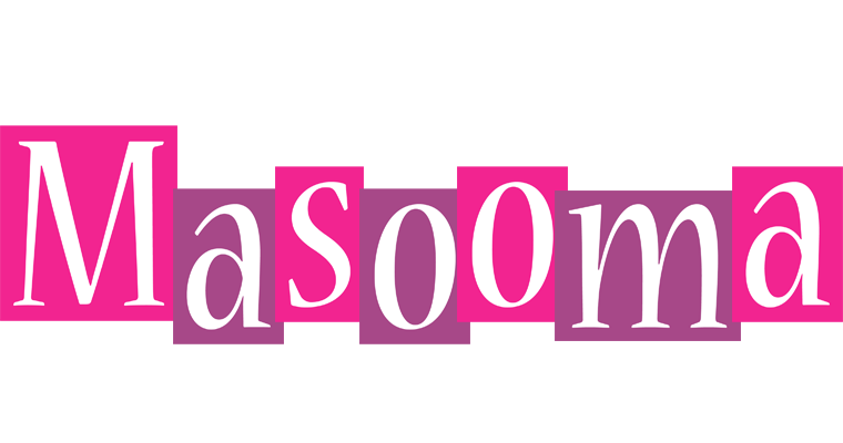 Masooma whine logo