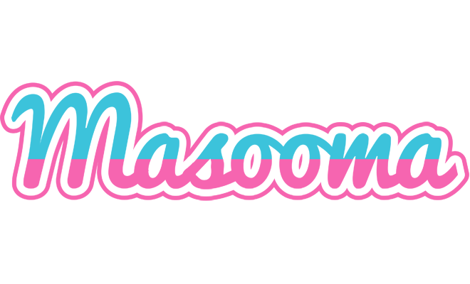 Masooma woman logo