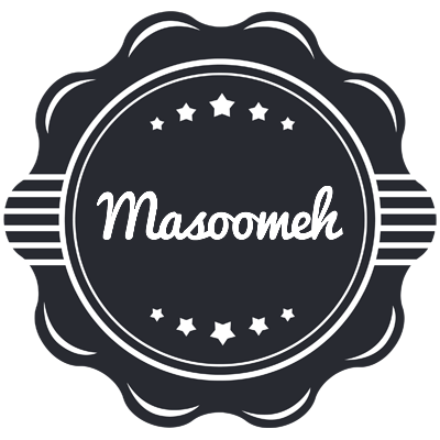 Masoomeh badge logo