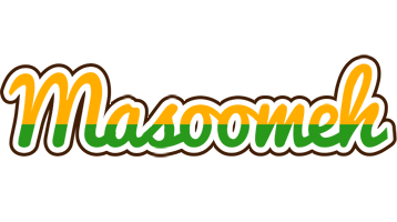 Masoomeh banana logo