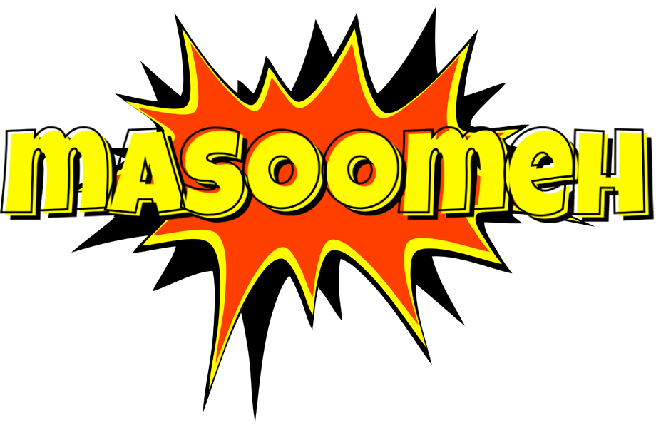 Masoomeh bazinga logo