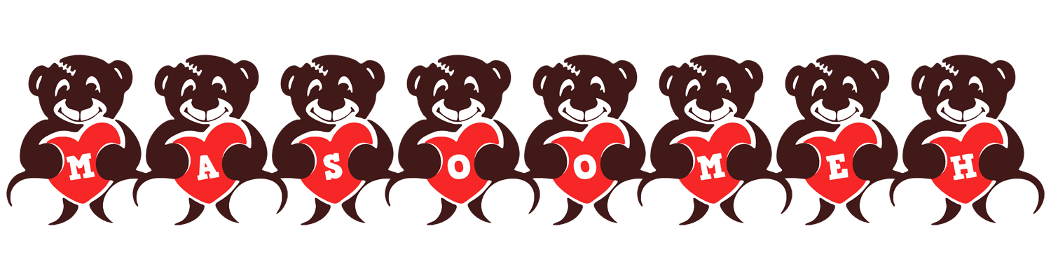 Masoomeh bear logo