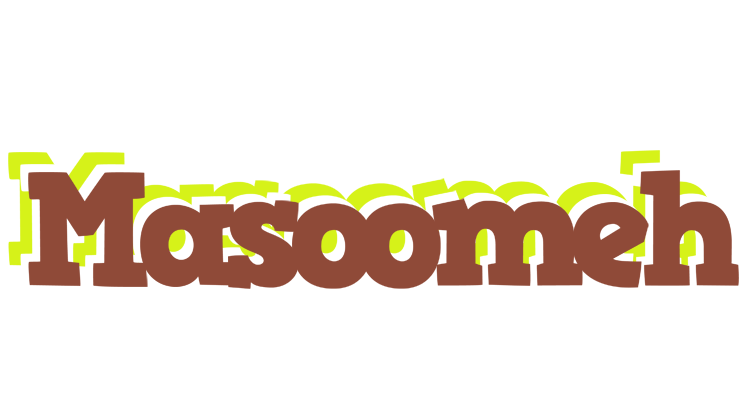 Masoomeh caffeebar logo