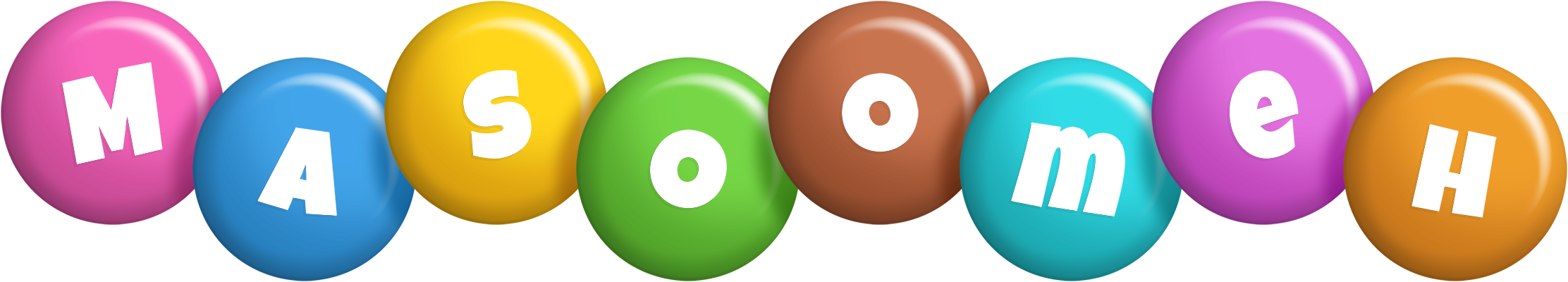 Masoomeh candy logo