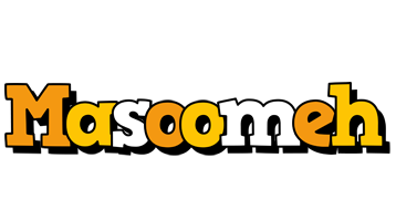 Masoomeh cartoon logo