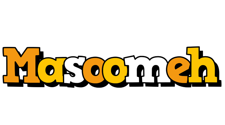 Masoomeh cartoon logo