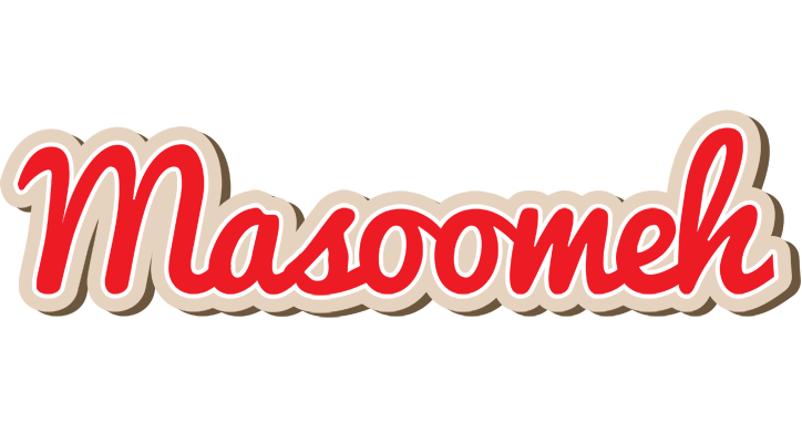 Masoomeh chocolate logo