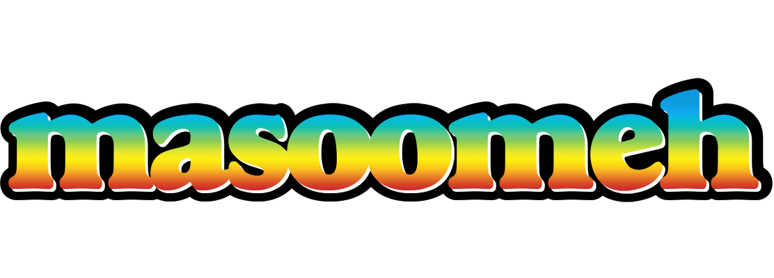 Masoomeh color logo