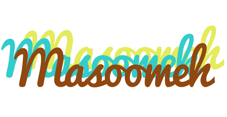 Masoomeh cupcake logo