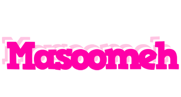 Masoomeh dancing logo