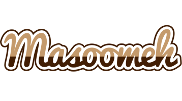 Masoomeh exclusive logo