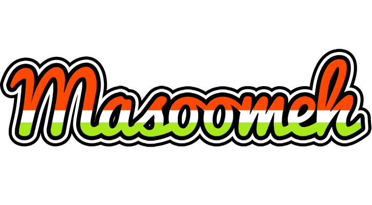 Masoomeh exotic logo