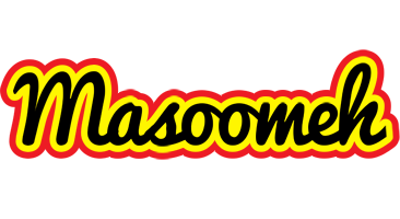 Masoomeh flaming logo