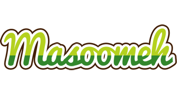 Masoomeh golfing logo