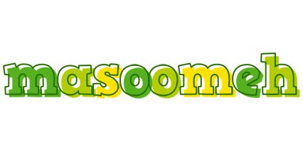 Masoomeh juice logo