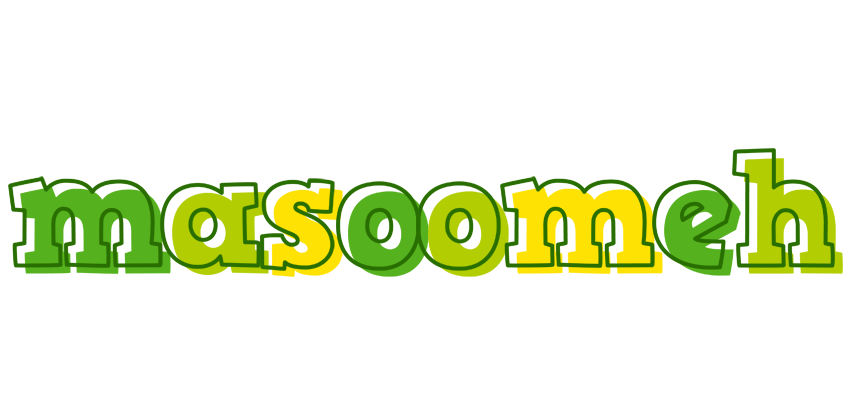 Masoomeh juice logo