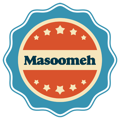 Masoomeh labels logo