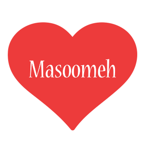 Masoomeh love logo