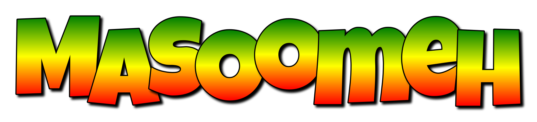 Masoomeh mango logo