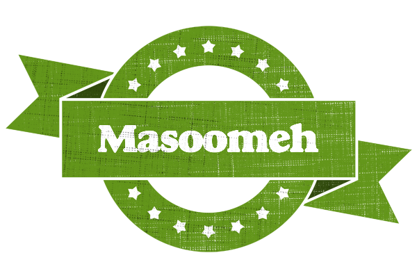 Masoomeh natural logo