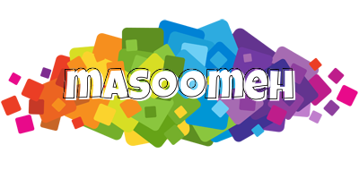 Masoomeh pixels logo